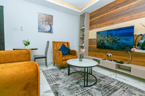 Aster Luxury Apt close to Airport & Mall with Rooftop pool & gym
